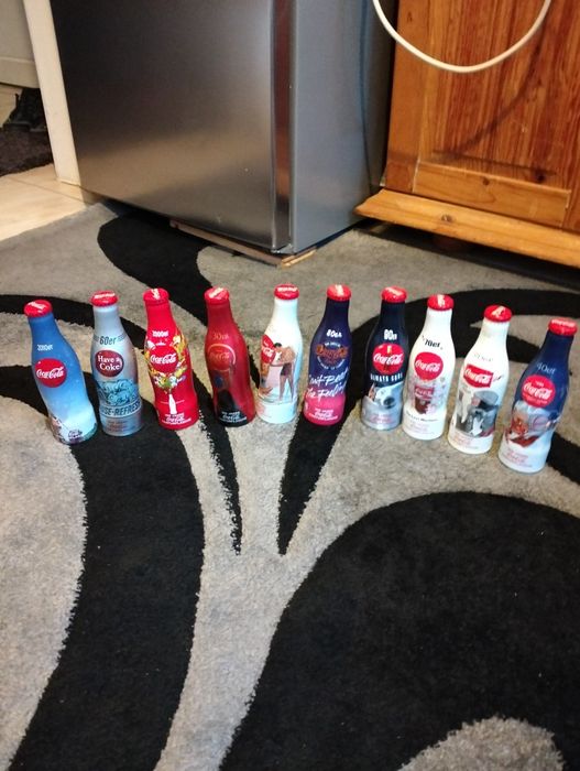 Set de 10 sticle de cola pentru colectie