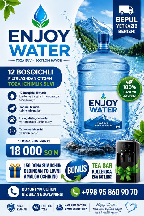 Enjoy water AKSIYA
