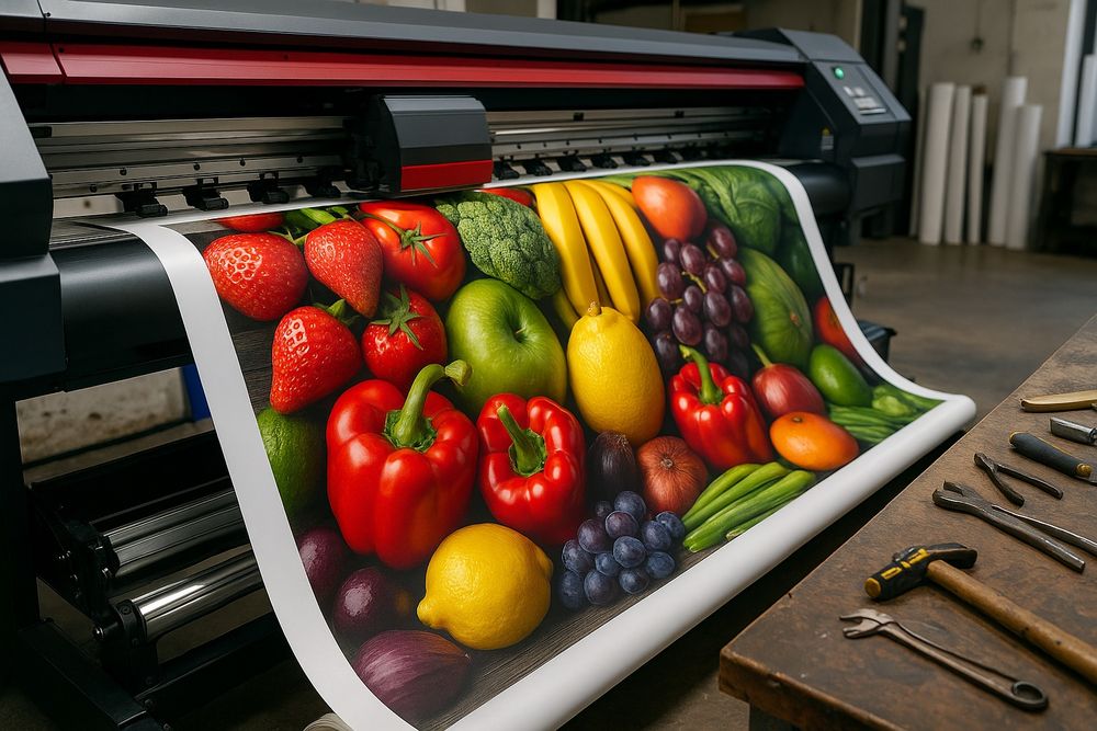 Широкоформатная печать | Баннеры, афиши, наклейки, витрины