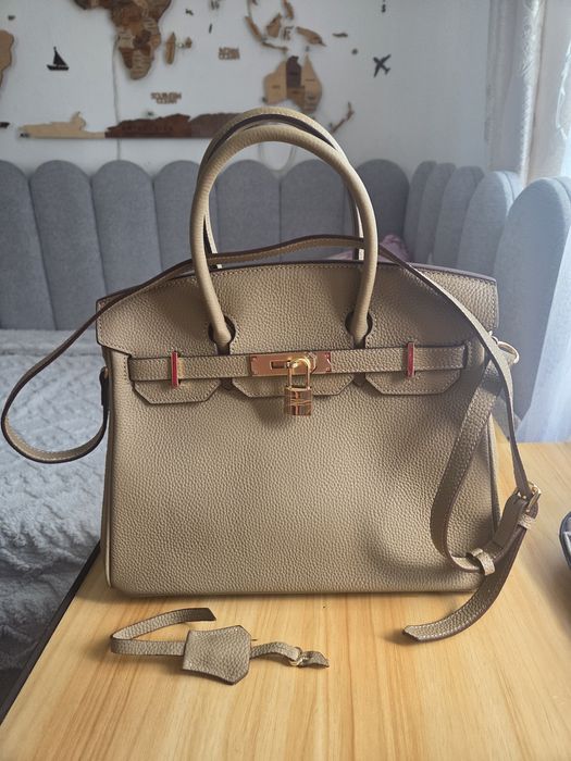 Geanta piele made in Italy