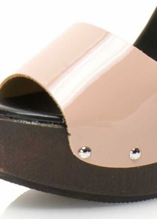 %ПРОМО% № 36 – Дамски сандали ест кожа ток/платформа 13/4см