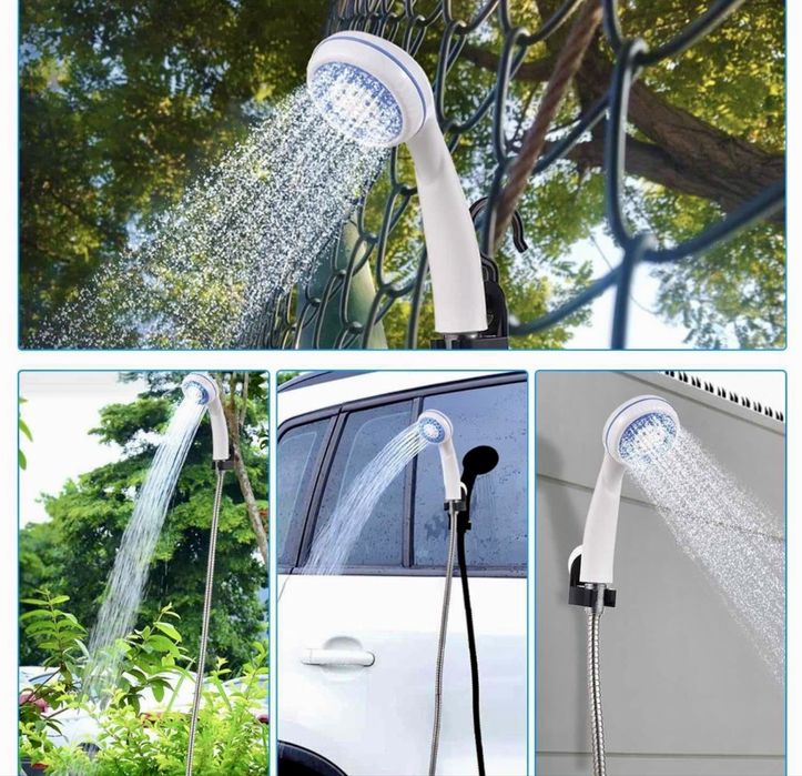 Преносим душ с батерия