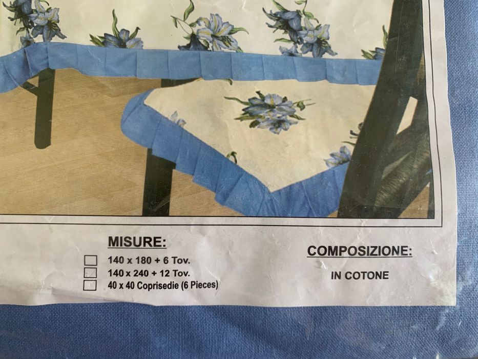 Fata de masa+12 prosoape