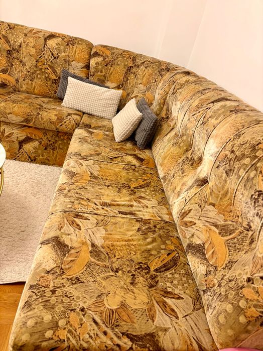 Ъглов диван с опция Сън и ракла. Перфектно състояние