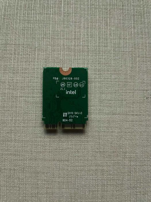 Intel® Wi-Fi 6 AX201 Gig+