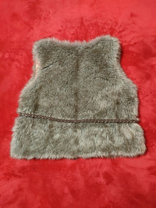 Vestă blăniță eleganta fetițe