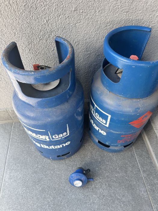 Butelii gpl pt rulota sau alta intrebuintare cu regulator si adaptor pt UK pentru incarcare