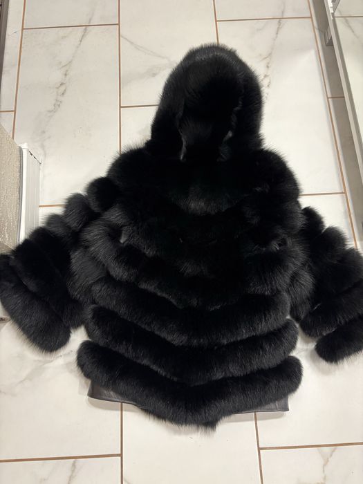 Палто от лисица BLACK PEARL”