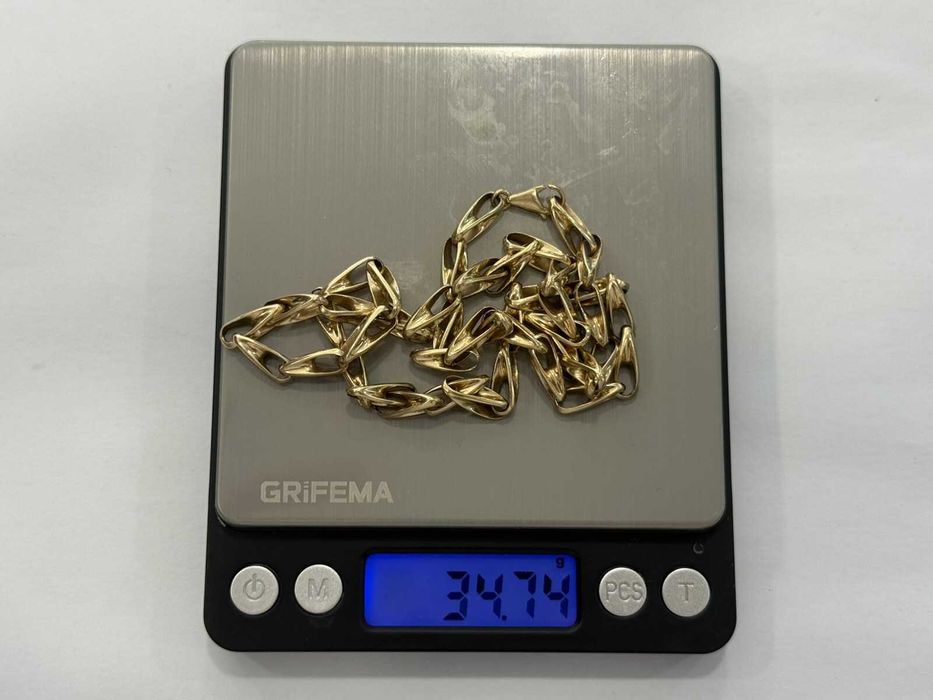Златен мъжки ланец 34,74 г – 14K