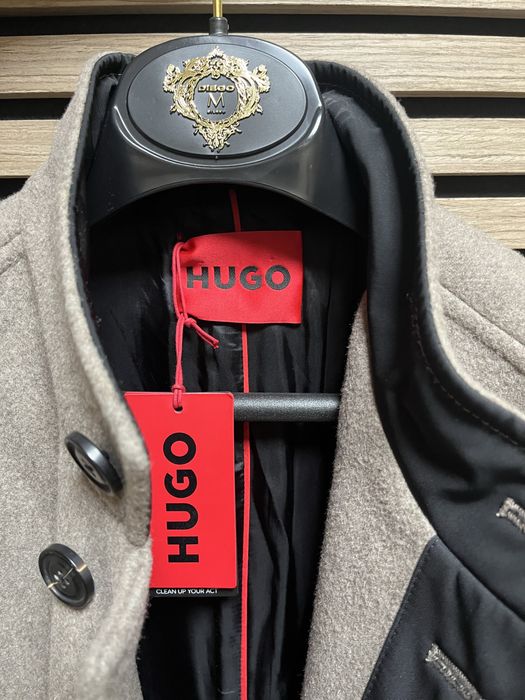 HUGO Hugo Boss : Mintrax Wool Coat - Палто с вълна  размер 52/Л