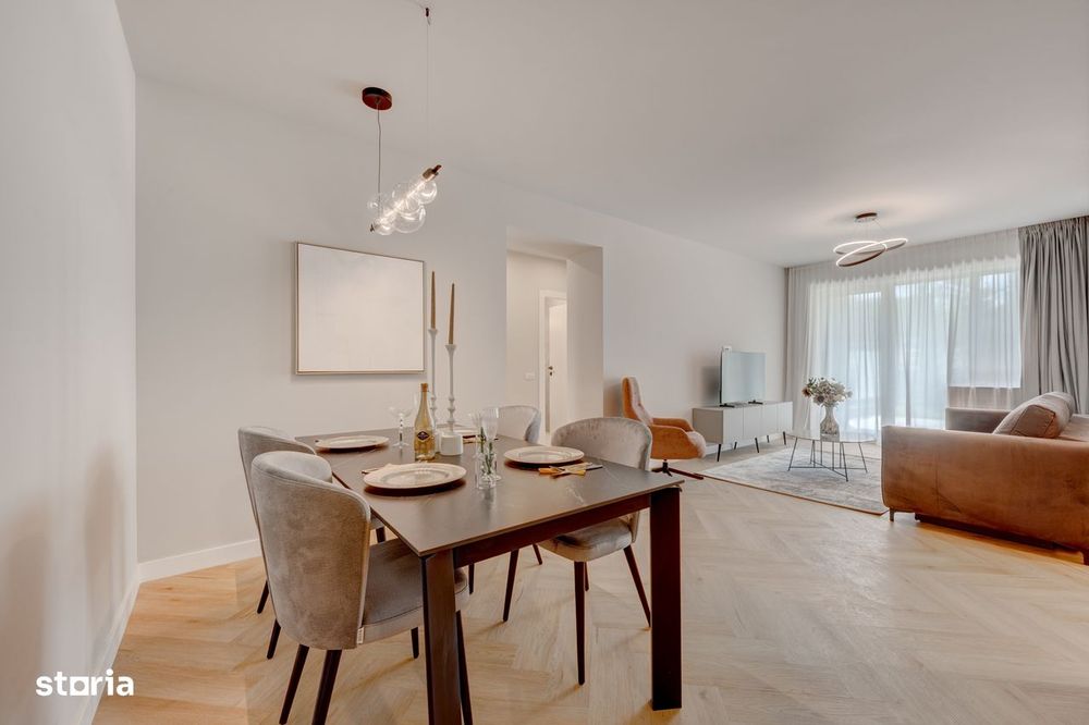 AFI Home North - 3 camere cu gradina, mobilat&utilat, pet-friendly