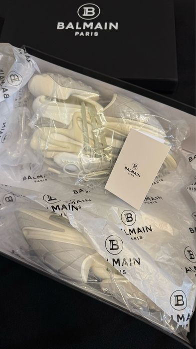 Balmain Unicorn Белые кроссовки