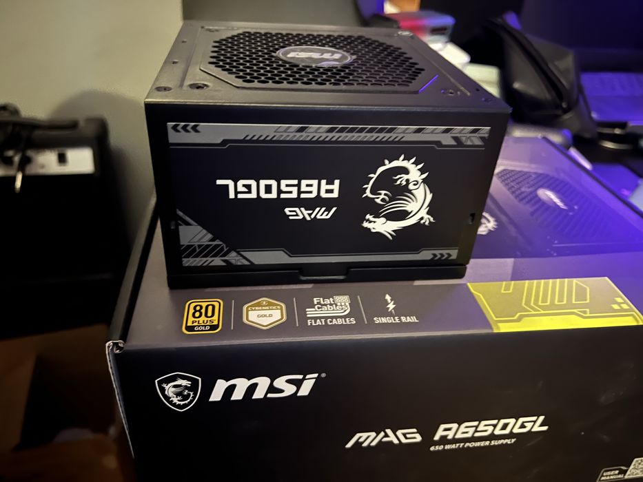 MSI MAG A650GL 650W számítógép-táp – Új, használatlan