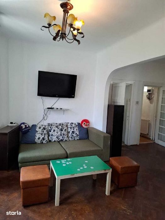 Apartament 2 camere, 65 mp, centrală proprie, zona Cișmigiu