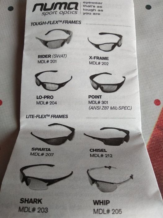 Ochelari tactici NUMA