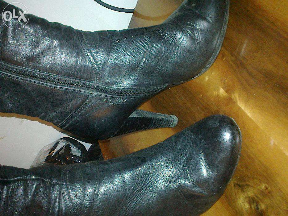 Vand cizme piele naturala GEOX cu toc marimea 38