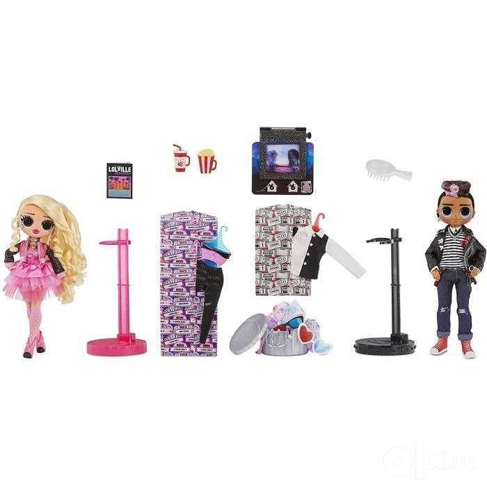 Куклы Лол Сюрпрайз LOL Surprise OMG Tough Dude and Pink Chick