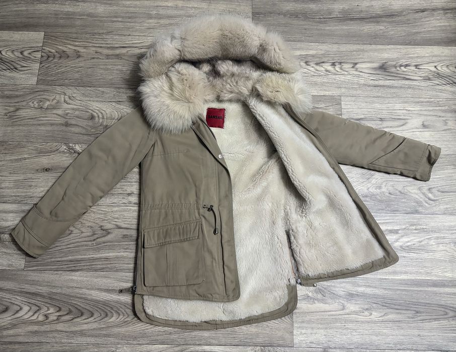 Продам парку натуральный мех