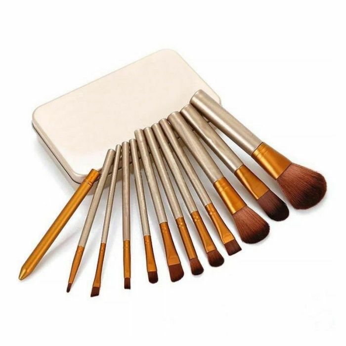 12бр.Четки за грим Set Powder Blusher