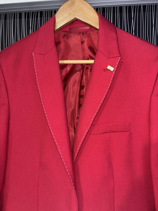 Sacou rosu Moda Aliss