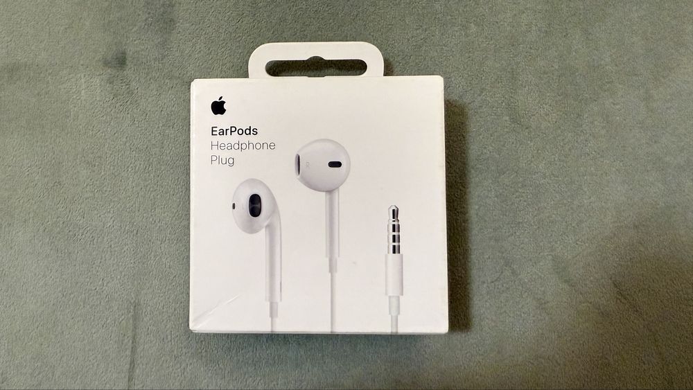 Casti Apple Earpods jack 3,5 noi