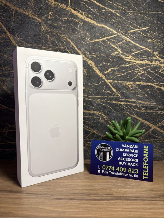 Iphone 17 Pro Max/256Gb/Garantie 2Ani Centrul de Telefoane/Rate