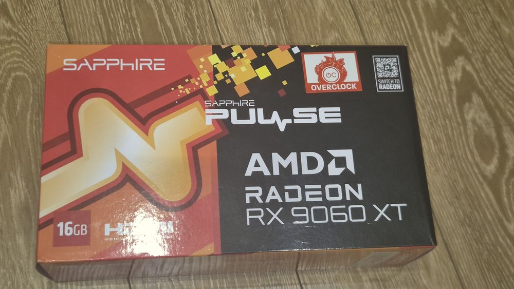 SAPPHIRE PULSE RX9060XT 16GB OC + гаранция