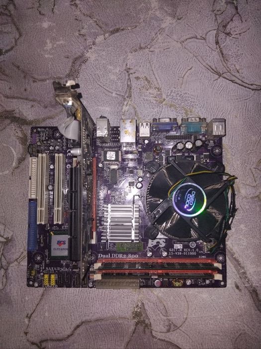 Комплект комплектующих для ПК — ECS + GeForce 9400 GT