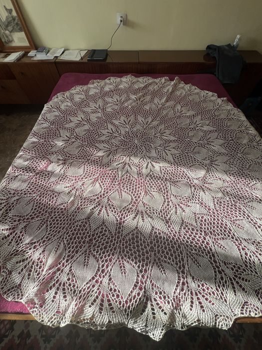 Покривка, плетиво на една кука