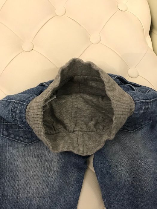 Бебешки жилетка дънки Mothercare р-р 74