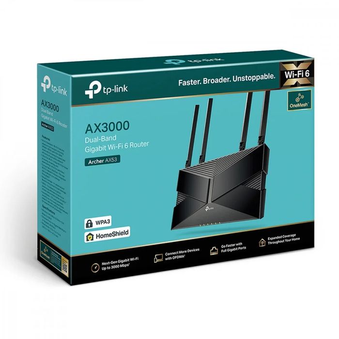 # Скидка! TPlink Archer AX53 AX3000 WiFi 6 Гигабитный роутер Router