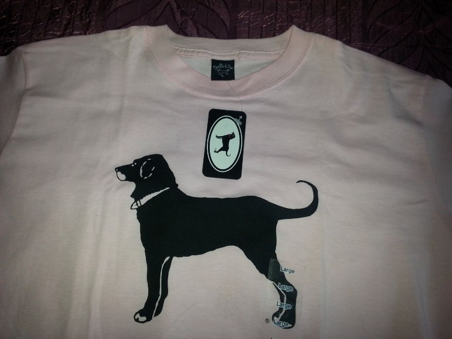 Нови! Мъжки тениски The Black Dog - USA. Размери M / L