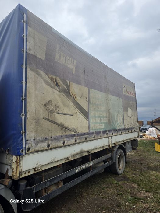 Structura camion de 12t impreuna cu lift 1.5t