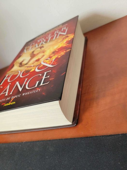 George R.R Martin Foc & Sange (Fire & Blood) Hardcover in romana-carte Fantasy