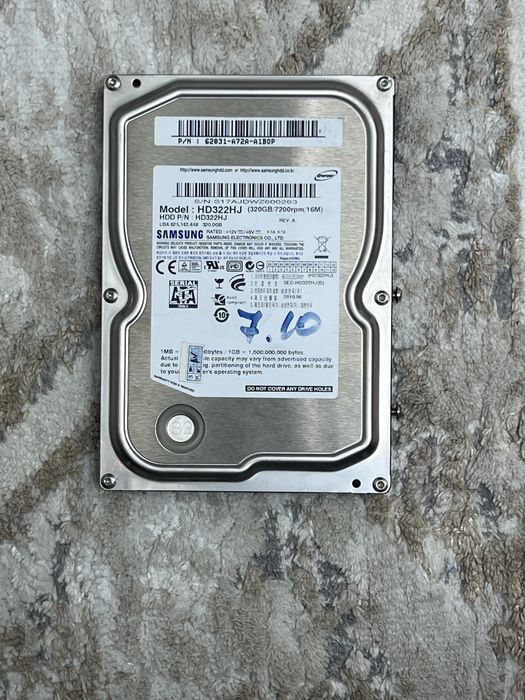HDD / Жесткий диск 320гб
