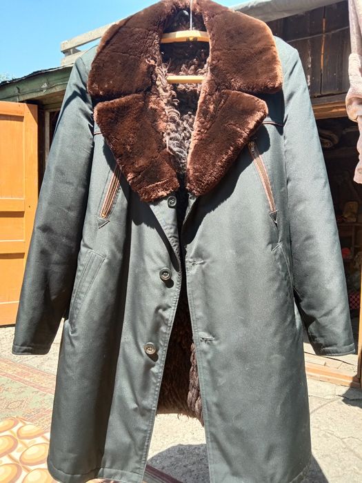 Тулуп, овчинный.