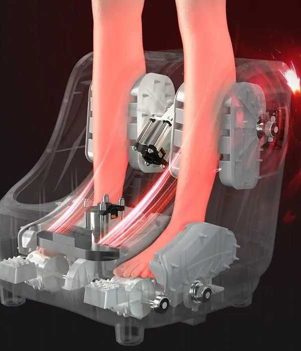 Оздоровительный Массажер для ног, стоп, голени Deft AM-520 LUX новый.