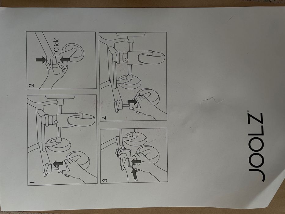 Колеса от коляски Joolz (передние)