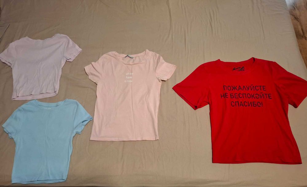 Блузки и потничета по 5 лв.