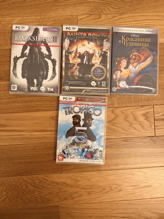 Dvd диски и от xbox360