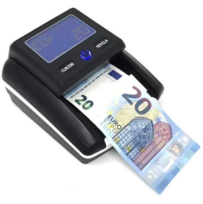 Дигитален детектор за банкноти с UV защита – EUR / USD