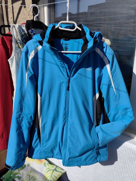 Ски яке Benger / Blue Ski Jacket Benger - размер EU 40 (M), отлично състояние