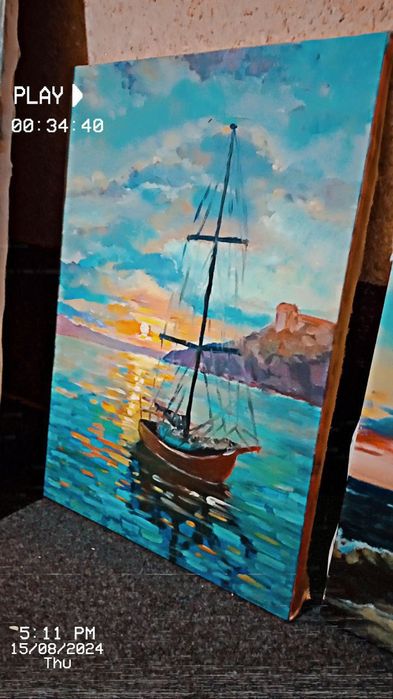 Ajoyib dengiz kartinasi