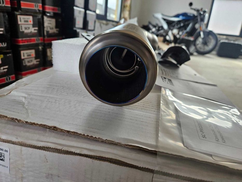 Оригинален ауспух SC Project S1-GP за Kawasaki Z400, Z650, Z900,