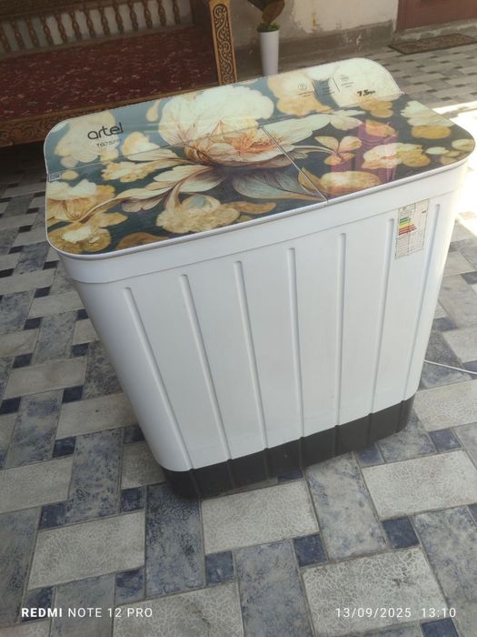 Срочно продам стиральная машинка артель 7.5 кг почти новый