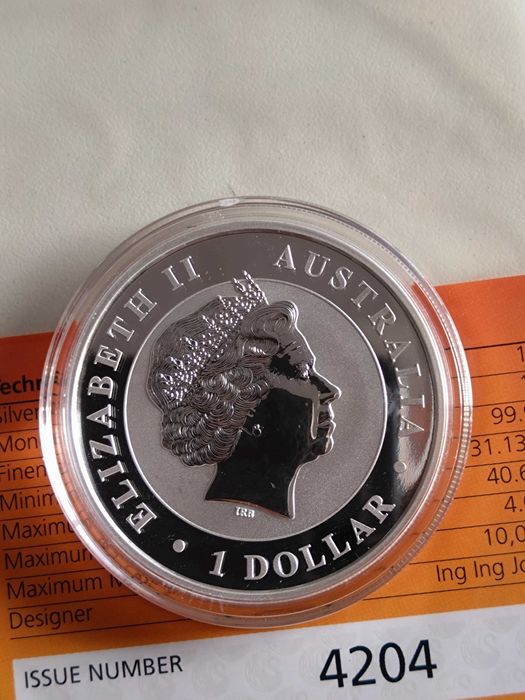Сребърни монети Australian Stock Horse, 1oz, 999