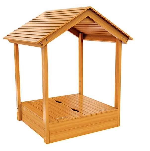 Песочница деревянная