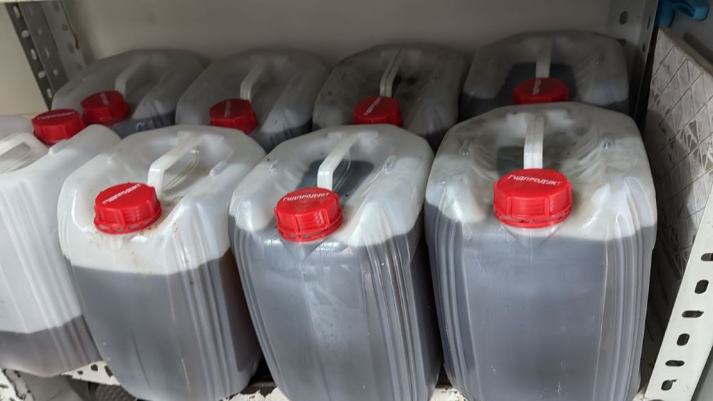 Отработанное масло принимаем