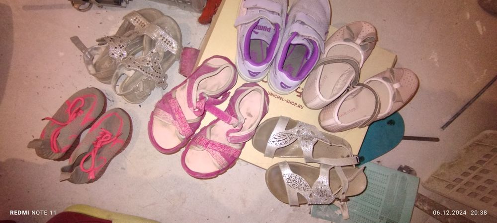 Сандали, кроссовки, туфли на девочку