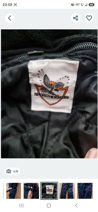 Pantaloni moto impermeabili cu protectii Flying Eagle